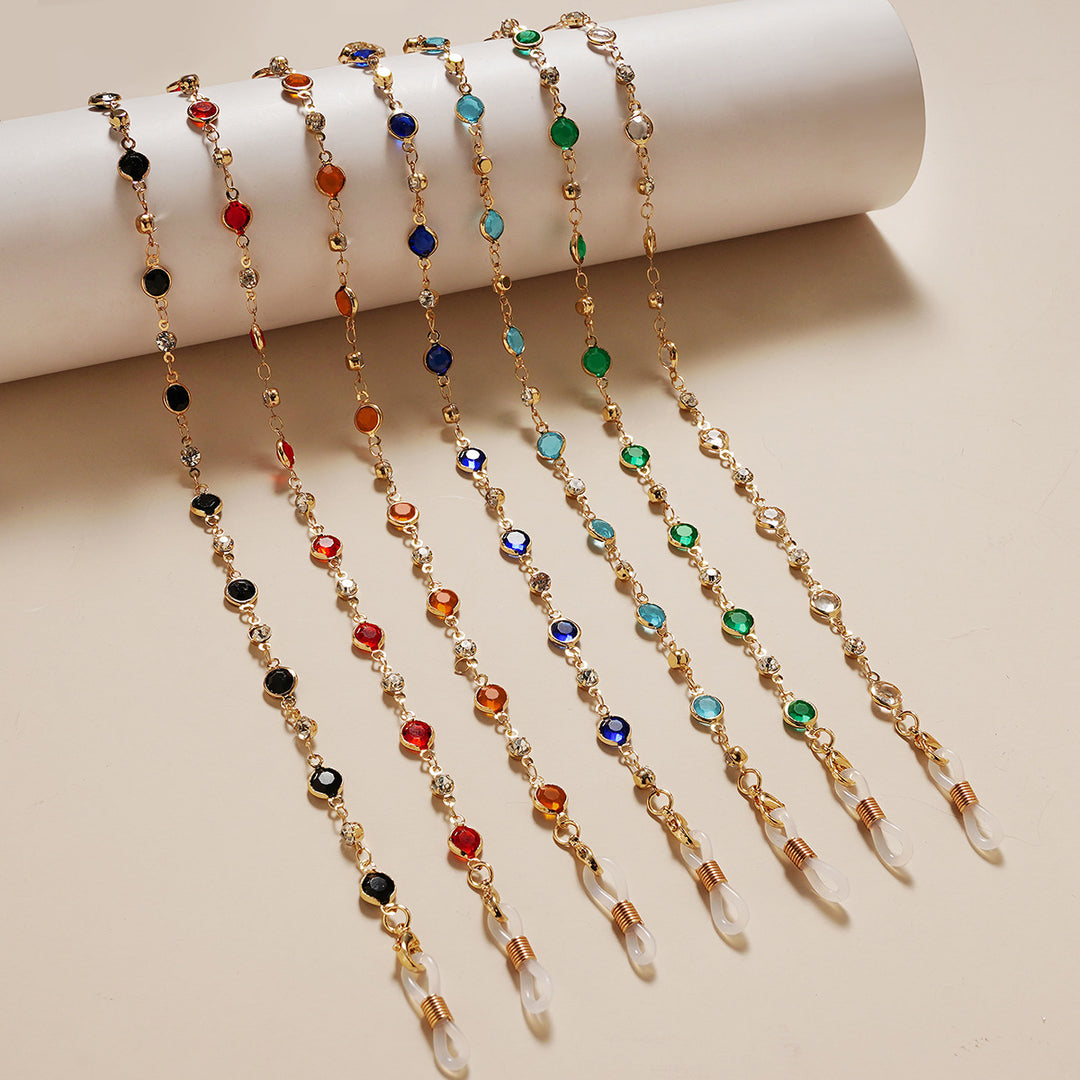 Decorative Crystal Eyewear Chain Kalsten