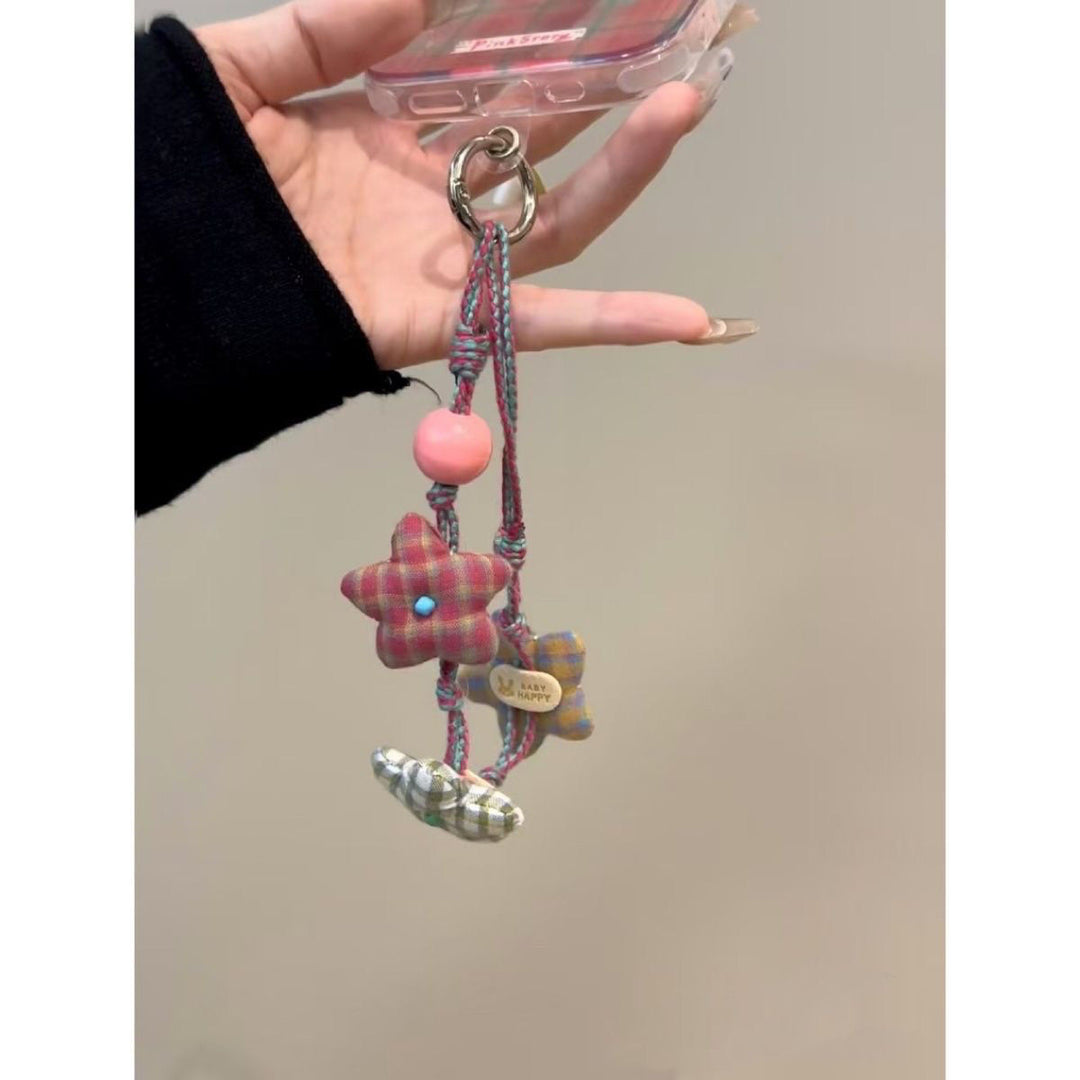 Decorative Flower-Themed Keychain Kalsten