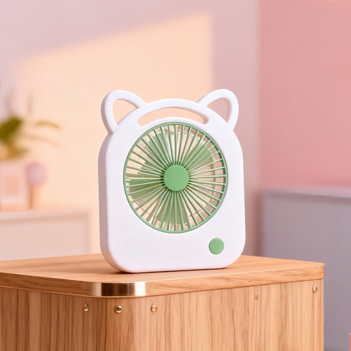 Portable Hand Fan in Cute Cat Ear Design Kalsten