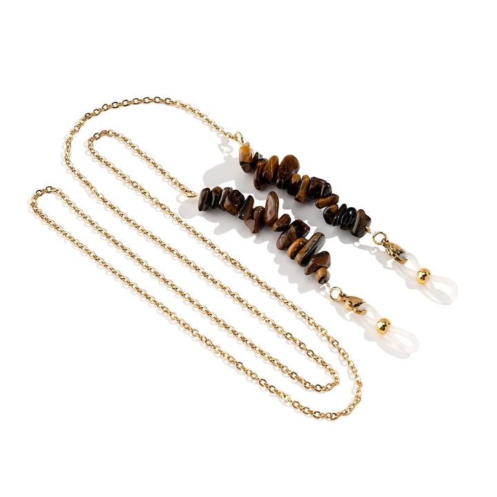 Gem-Accent Eyewear Chain Kalsten