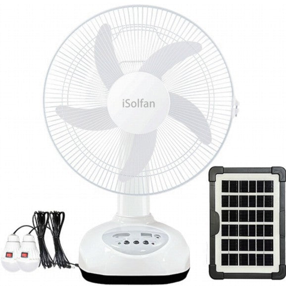 Women Solar Portable Fan Kalsten