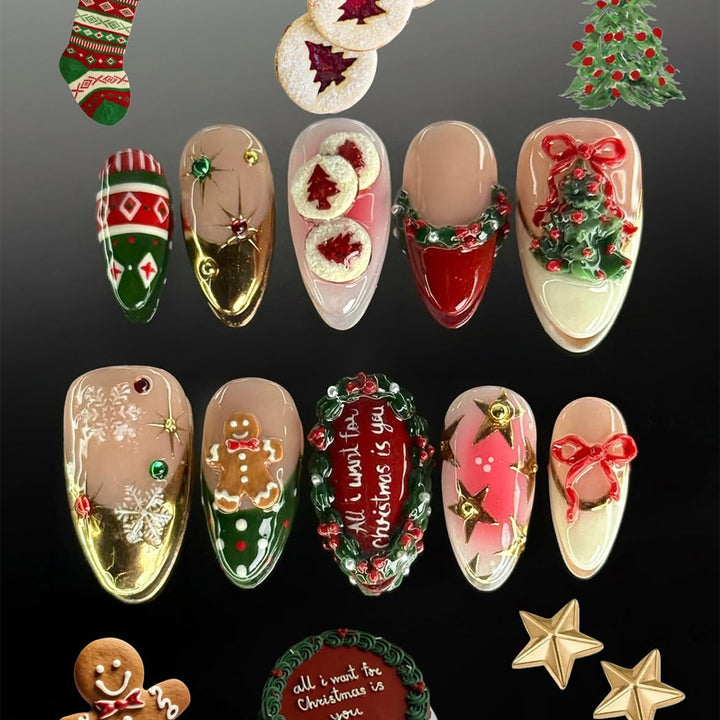 Festive Nail Art Set Kalsten