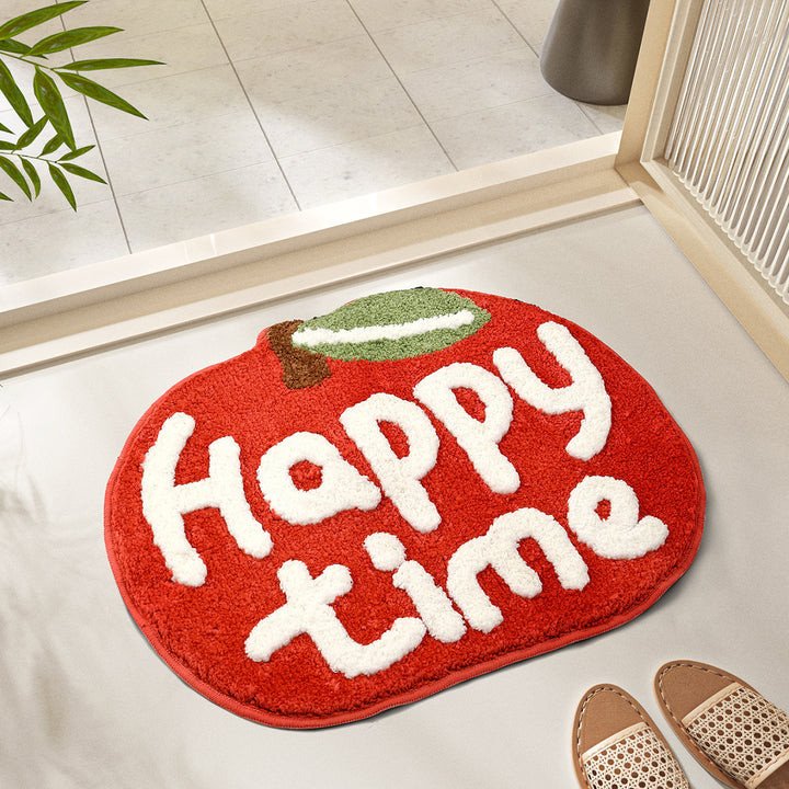 Decorative Lemon Shaped Rug for Home Decor