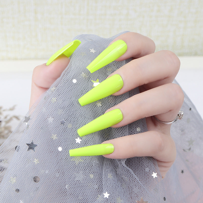Vibrant Stiletto Press-On Nails Kalsten