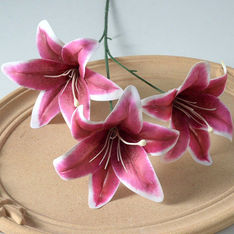 Decorative Artificial Lily Flower Arrangement