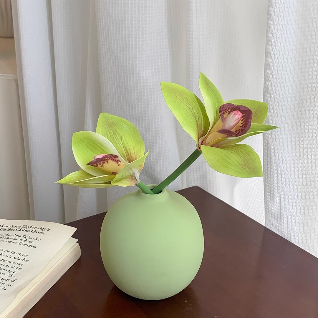 Luxury Orchid Ceramic Vase