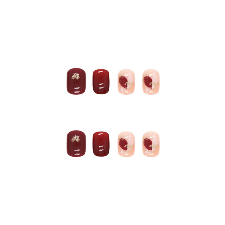 Stylish Decorative Press-On Nail Art