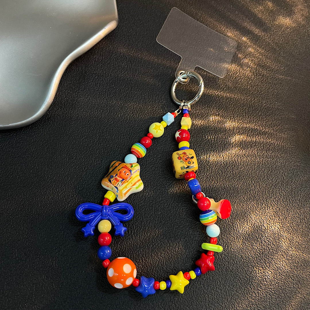 Playful Beaded Keychain Kalsten
