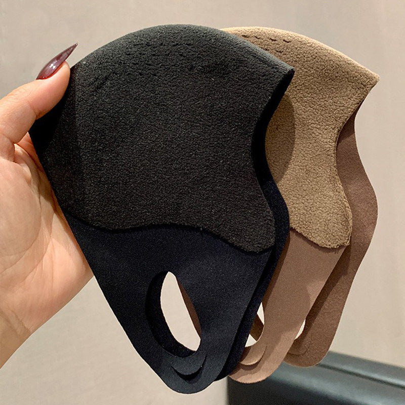 Ultra-Soft Fleece-Lined Contoured Face Mask with Breathable Earloop Kalsten