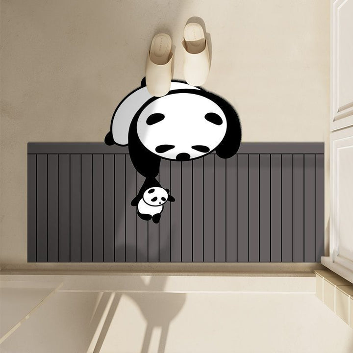 Cute Penguin-Themed Bath Mat Kalsten