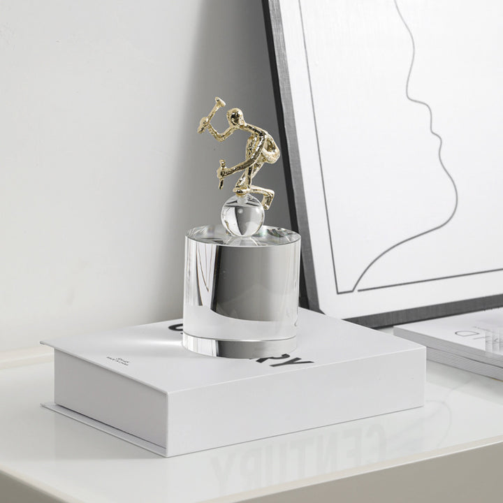 Sculptural Decorative Acrobat Figurine