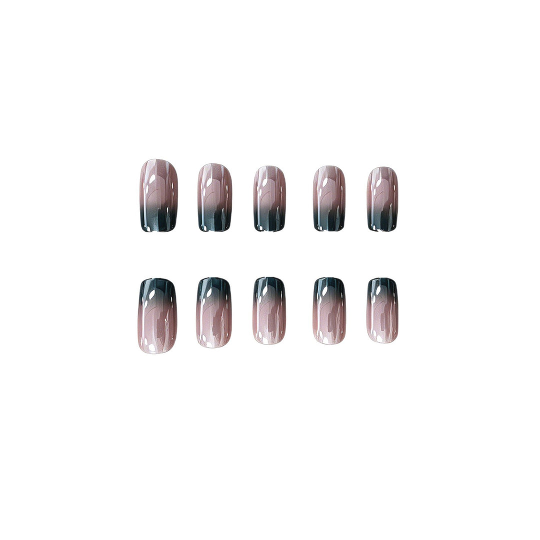 Premium Glossy Ombre Nail Extensions Kalsten
