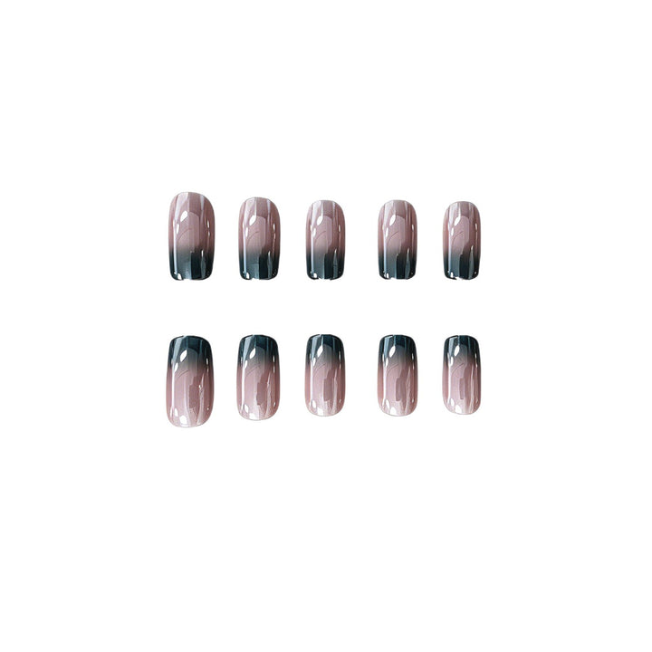 Premium Glossy Ombre Nail Extensions Kalsten