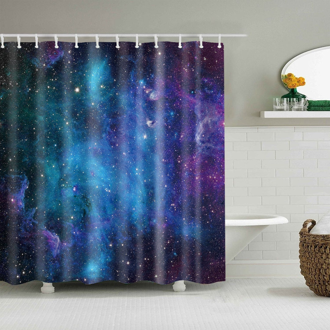 Floral Patterned Bathroom Shower Curtain Kalsten