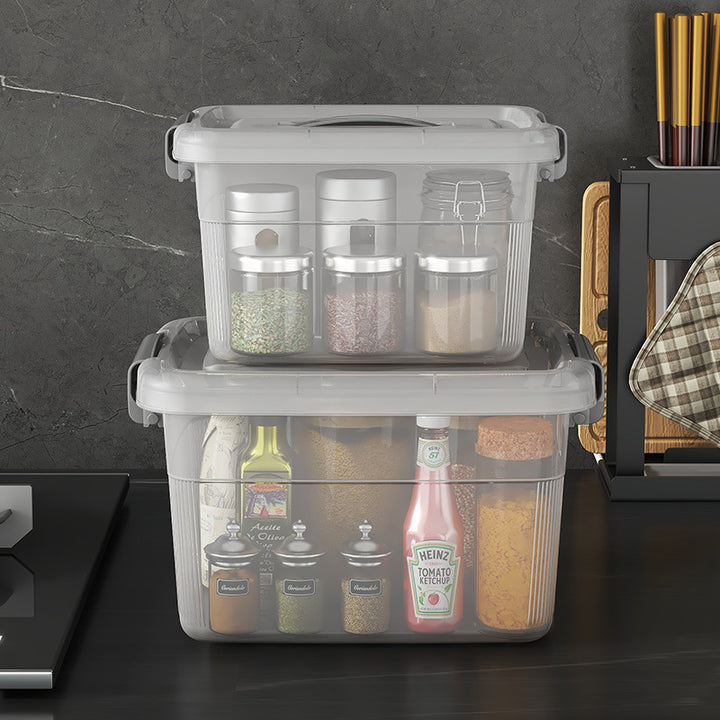 Women's Multifunctional Storage Box with Wheels and Secure Lid Kalsten