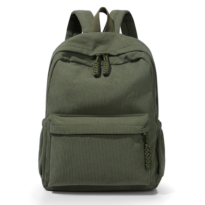 Textured Fabric Travel Backpack kalsten