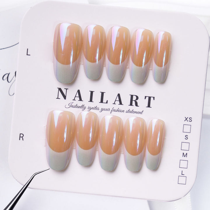 Artificial nails with holographic effect Kalsten