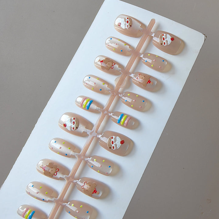 Creative Art Nail Design with Colorful Animal Design Kalsten
