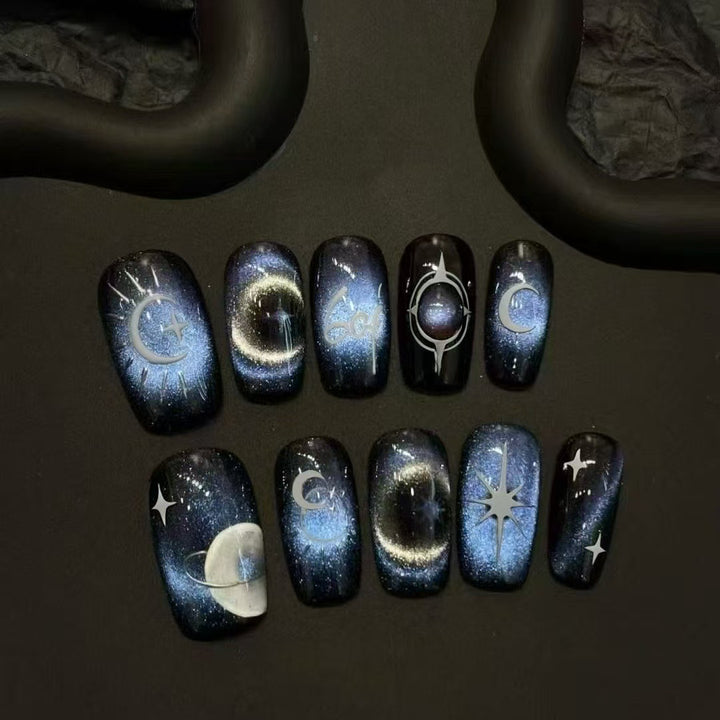 Celestial-Themed Nail Art Collection Kalsten