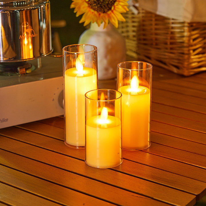LED Wax Candle in Modern Design Kalsten