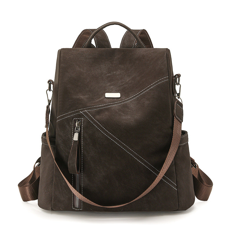 Multi-Functional Leather Backpack Kalsten