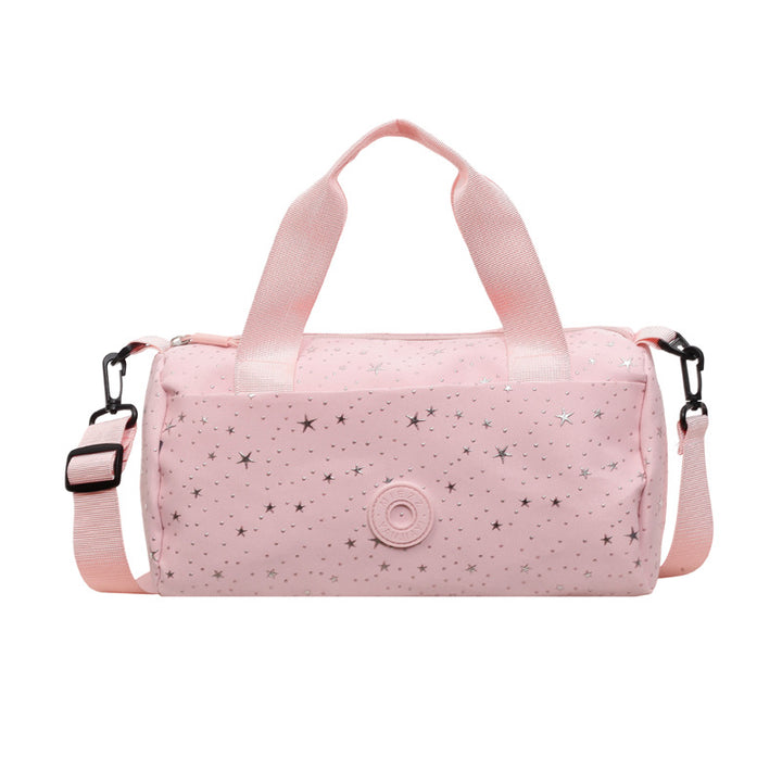 Stylish Star-Patterned Sports Duffle