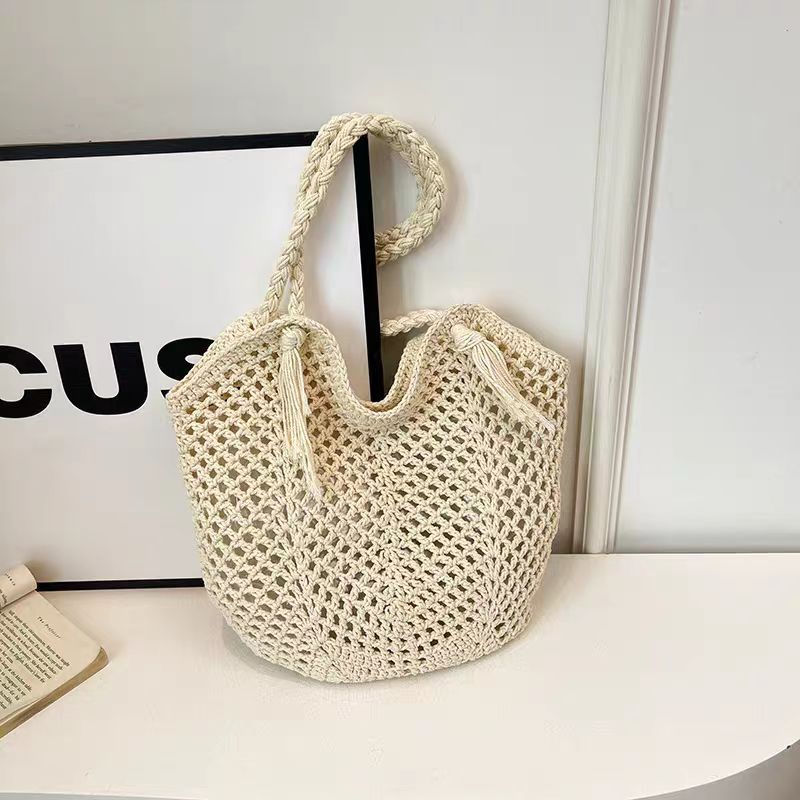 Handcrafted mesh tote bag Kalsten