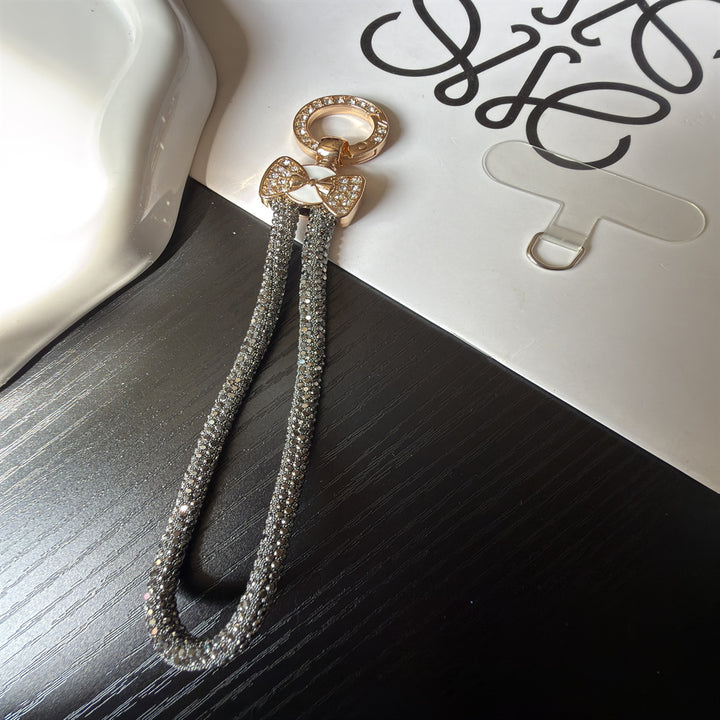 Rhinestone-Embellished Eyewear Holder Kalsten