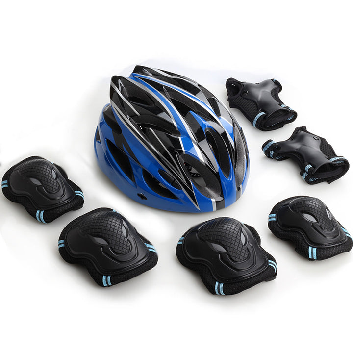Multi-Protection Cycling Helmet and Pad Set Kalsten