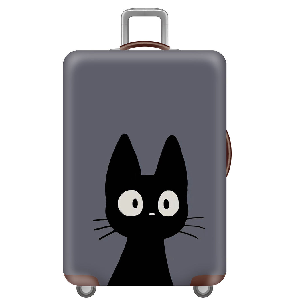 Unisex Hard-shell Suitcase with Impressive Futuristic City Design Kalsten