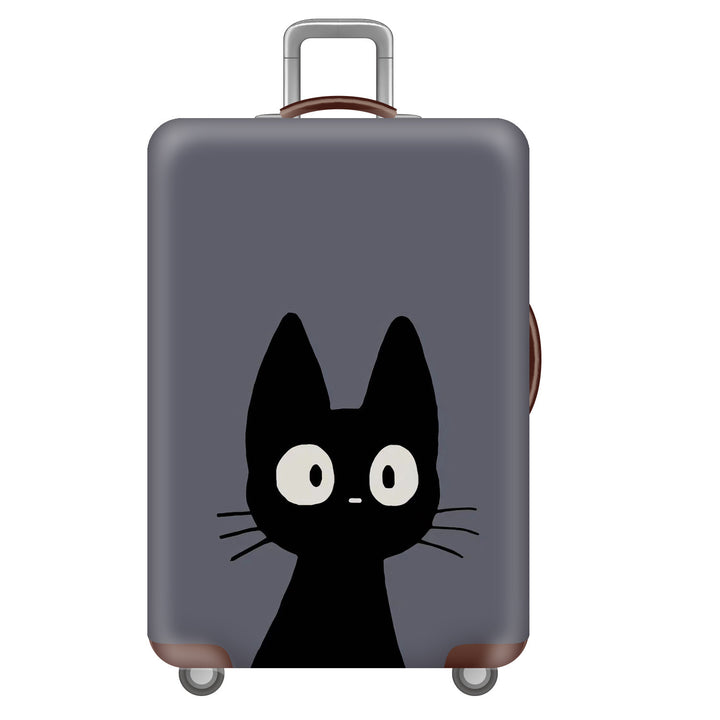 Unisex Hard-shell Suitcase with Impressive Futuristic City Design Kalsten