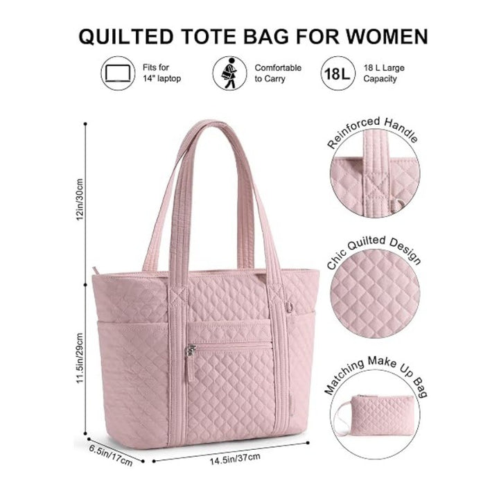 Practical tote bag with removable organizer Kalsten
