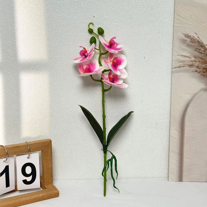 Realistic Faux Orchid Arrangement