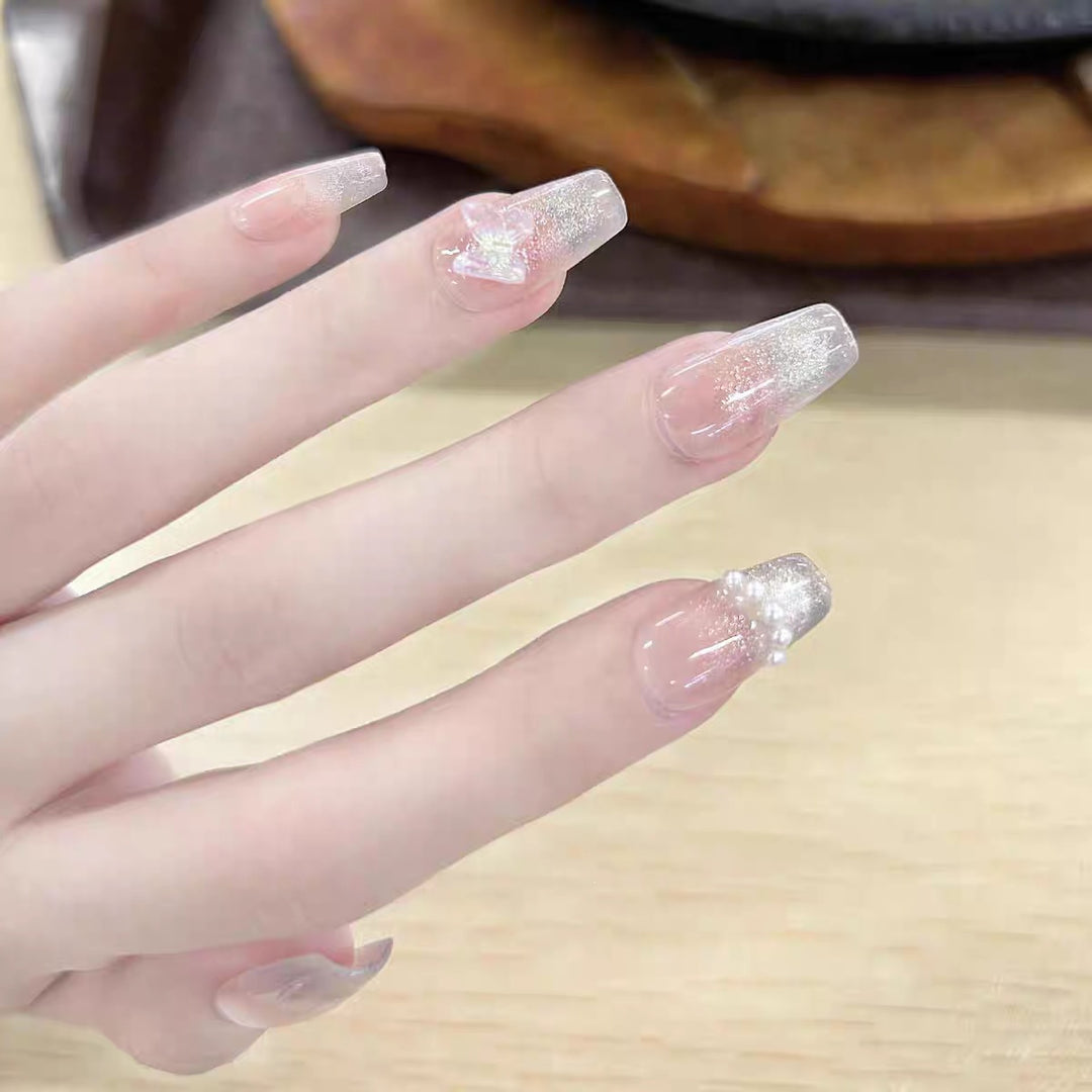Elegant Artistic Stiletto Nail Enhancements