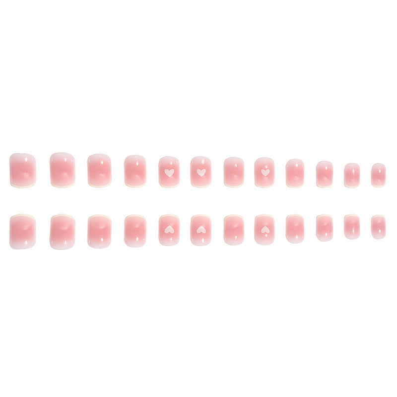 Heart-Accent Press-On Nails Kalsten