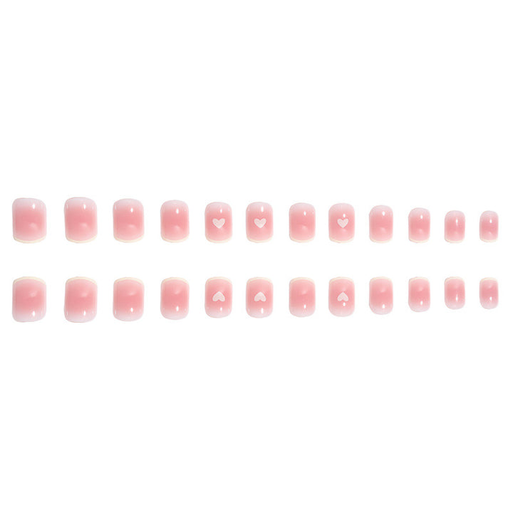 Heart-Accent Press-On Nails Kalsten
