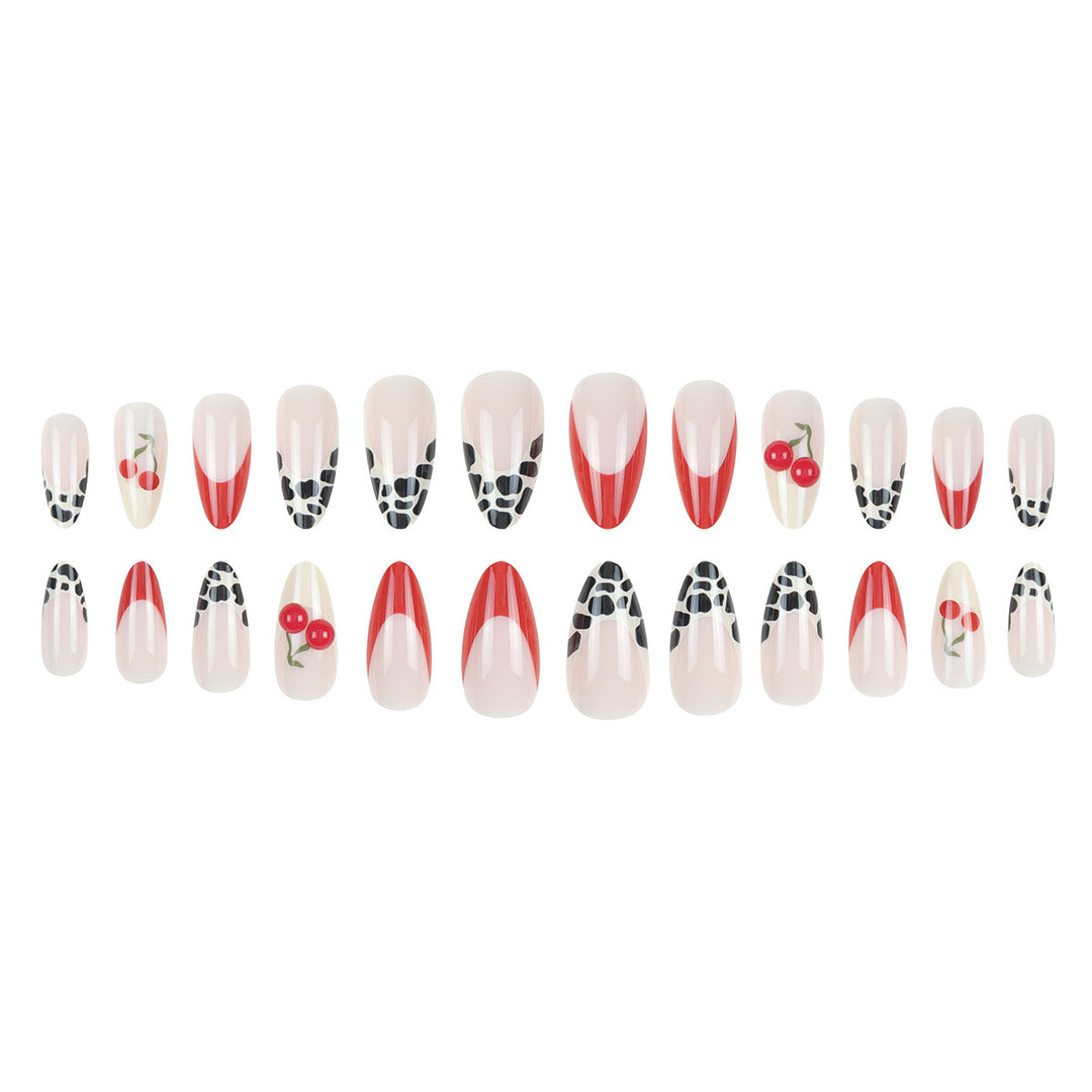 Decorative Stiletto Press-On Nail Art Kalsten