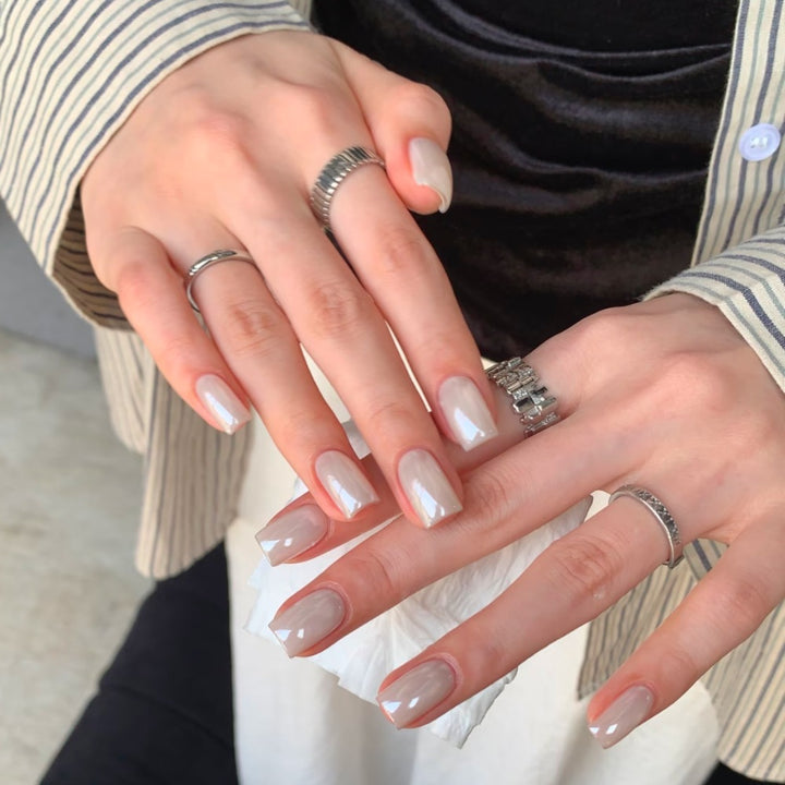 Elegant Square Press-On Nails Kalsten