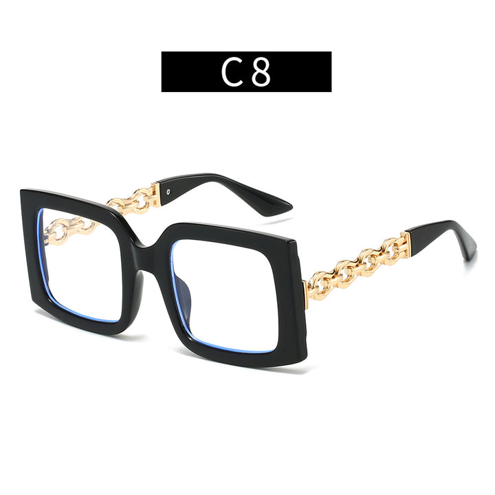 Ladies elegant sunglasses with luxurious chain details Kalsten