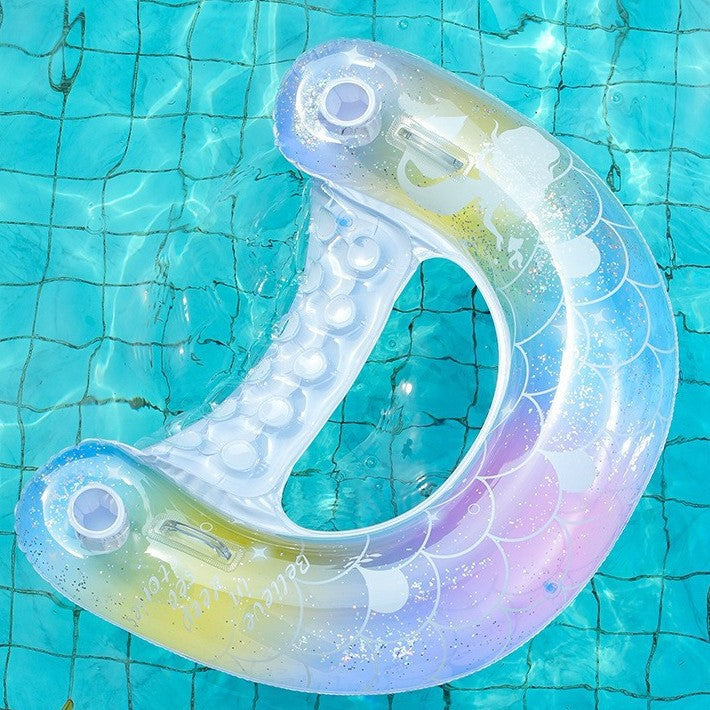 Inflatable Mermaid-Themed Pool Ride Kalsten