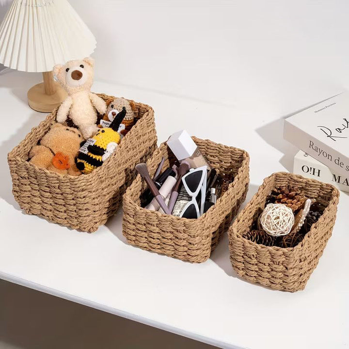 Natural Fiber Storage Baskets