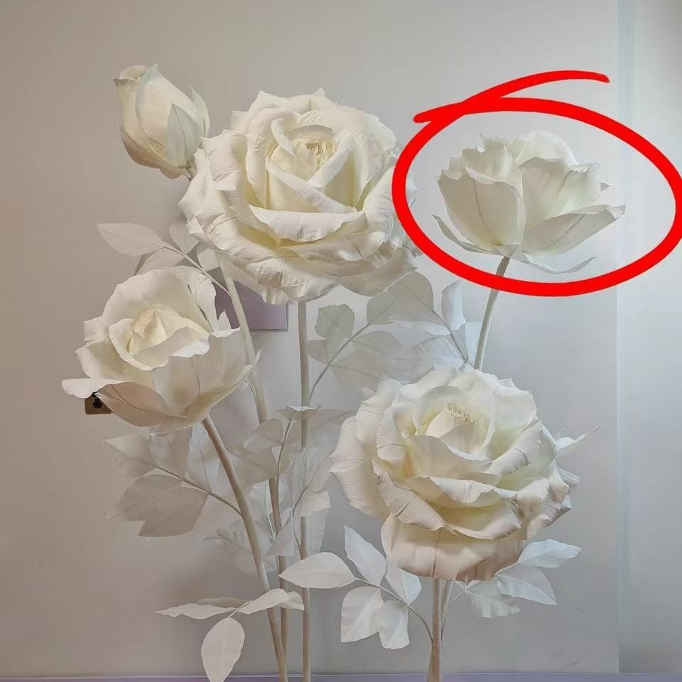 Elegant Decorative Paper Rose Arrangement