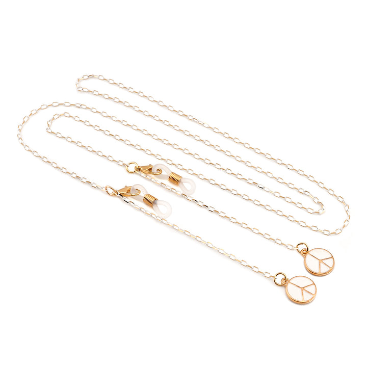 Elegant Geometric Eyewear Chain Kalsten