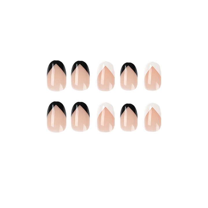 Artificial stiletto nails with elegant design and glamour embellishments Kalsten