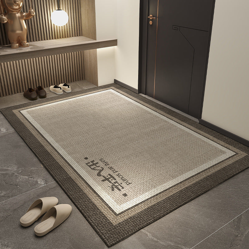 Woven Natural Fiber Welcome Mat