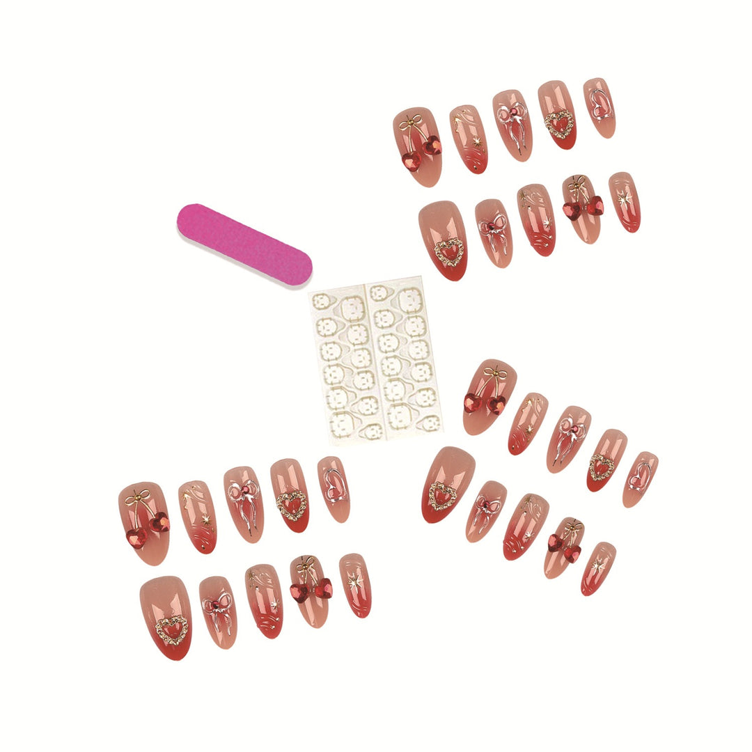 Artistic Themed Press-On Nail Set