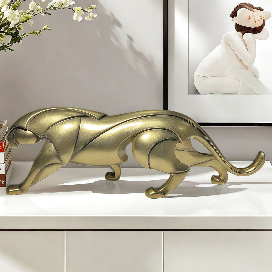 Artistic Panther Sculpture Kalsten