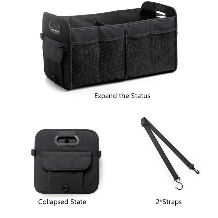 Organizer storage basket with side compartments Kalsten