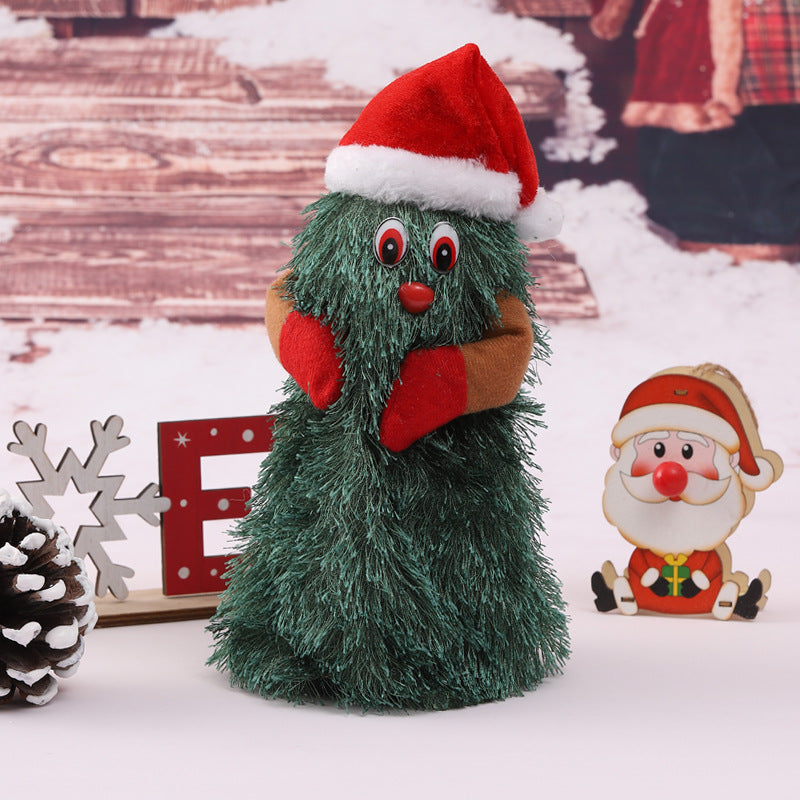 Cute Christmas tree figure with hat Kalsten