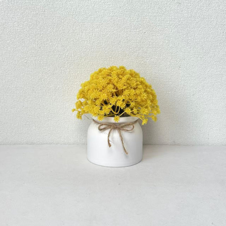 Lifelike Purple Floral Arrangement